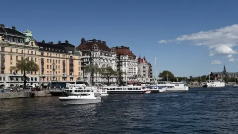 Getty Images General view of architecture of Stockholm on 12 June 2015