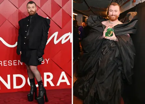 WireImage/Getty Images Sam Smith attends The Fashion Awards 2023 Presented by Pandora at the Royal Albert Hall on December 04, 2023 in London, England.