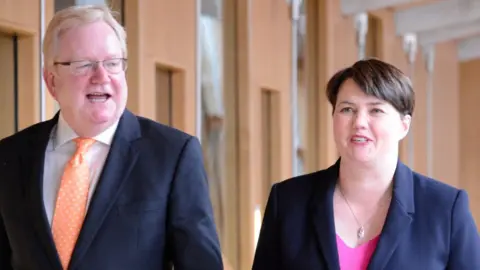 Getty Images jackson carlaw and ruth davidson