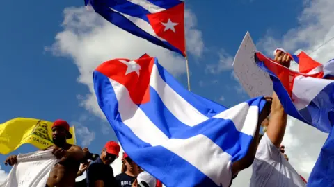 Reuters Cuban exiles in Miami