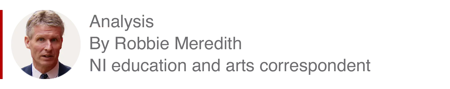 Analysis box by Robbie Meredith, NI education and arts correspondent