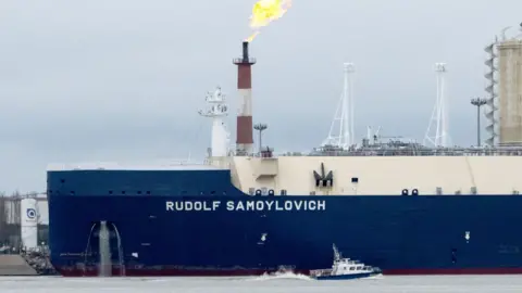 Getty Images A gas tanker