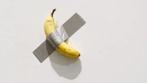 Maurizio Cattelan: Banana Artwork Eaten By Seoul Museum Visitor