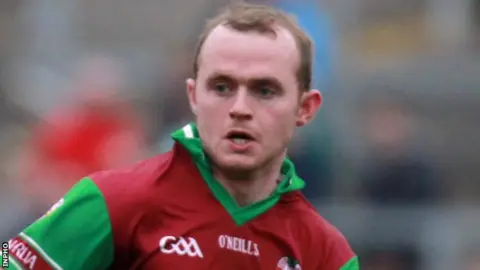 Colm McGoldrick helped Eoghan Rua, Coleraine defeat Castlerahan at Kingscourt