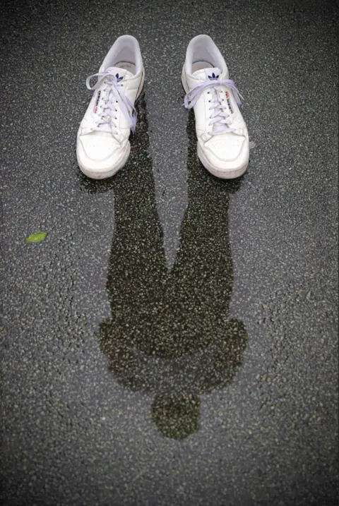 Maddie Martin Reflected figure with shoes