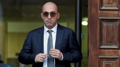 Reuters Yorgen Fenech leaves court in Valletta, 29 November 2019