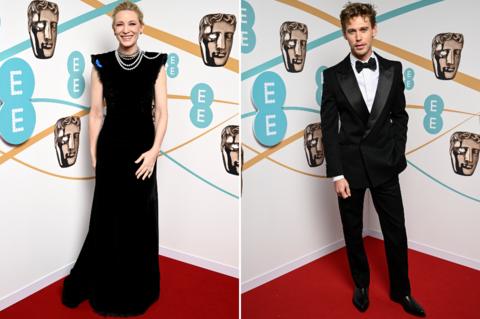 Baftas 2023: The Red Carpet In Pictures - BBC News