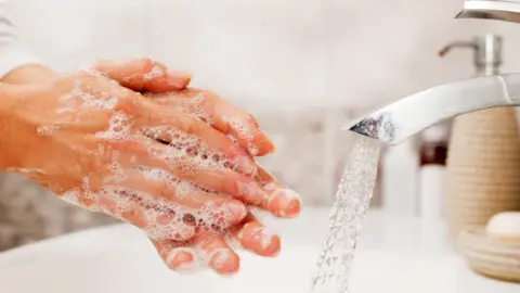 Getty Images Hand-washing