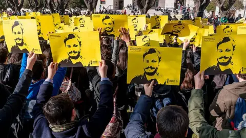 Getty Images Posters of Giulio Regeni