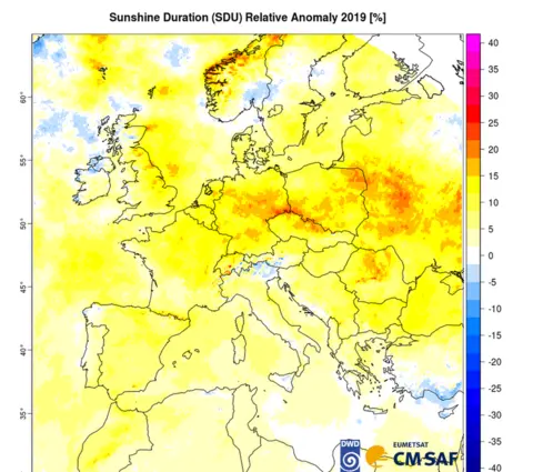 C3S/ECMWF sunshine