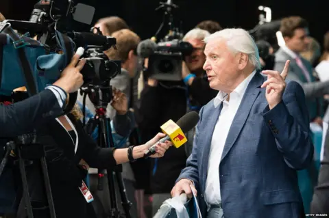 Getty Images David Attenborough