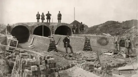 Getty Images The construction of the drains