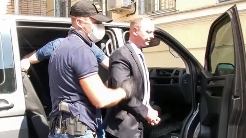 Getty Images Arrest of Safronov, 7 Jul 20