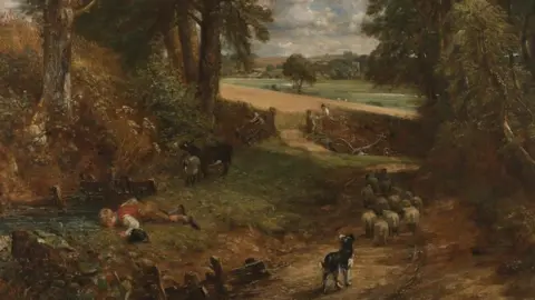 The National Gallery, London The Cornfield