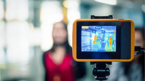 Getty Images Thermal imaging camera