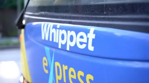 BBC A Whippet bus