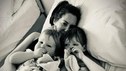 Susannah Dale Susannah Dale with her children