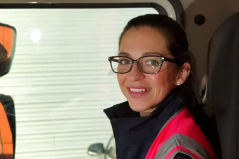 Laurence Cawley/BBC Yasmin Jobsz