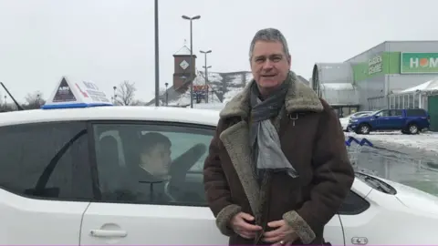 Driving instructor Nick Ibbott