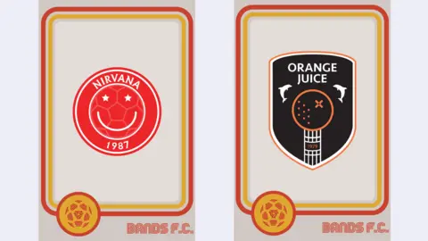 Bands FC Nirvana and Orange Juice