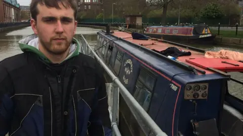 Sean Chambers with his boat Cockney Rose