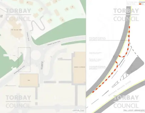 Torbay Council Plan of the trial scheme