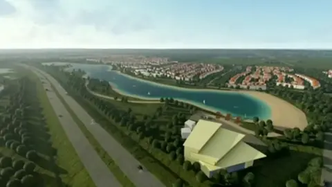 North Lincolnshire Council Computer image of the development