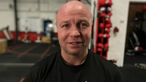 Martin Giles/BBC Jon Thaxton