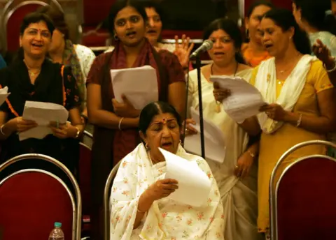 Getty Images Lata Mangheskar