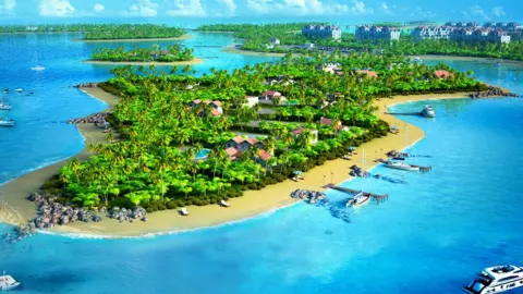 Romanov Empire website Planned Romanov Empire islands in The Gambia