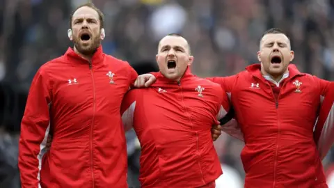 Getty Images Welsh rugby players