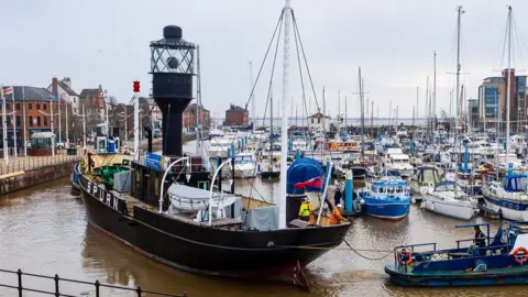 Hull City Council/Neil Holmes Spurn Lightship
