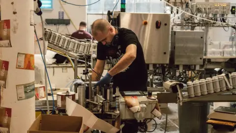 Phil Harrison Boundary Brewing in east Belfast