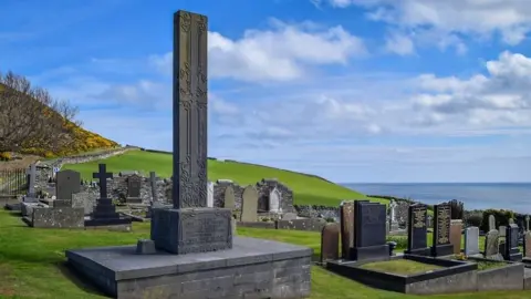 MANXSCENES Gravestone of Hall Caine