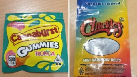 Merseyside Police Two packets seized by police