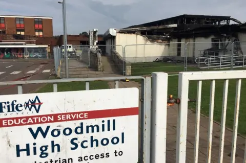 Dunfermline school fire Some pupils to return on Monday