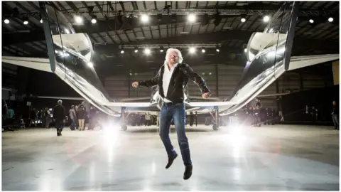 Virgin Galactic Sir Richard has been working since 2004 to make real his spaceflight ambitions