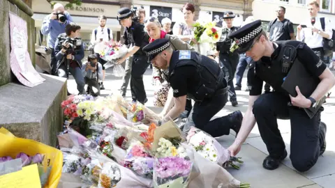 PA Flowers after Manchester Arena