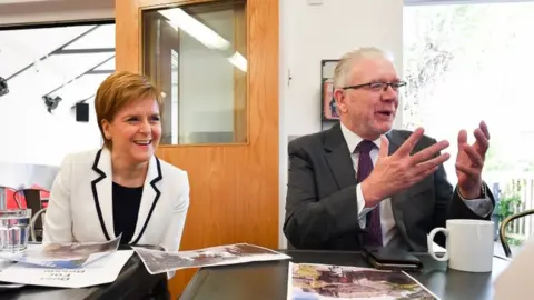 Getty Images Sturgeon and Russell