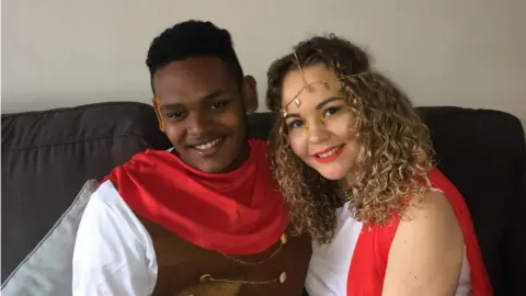 Family handout Shane and Leah