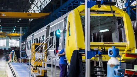 Northern New train under construction