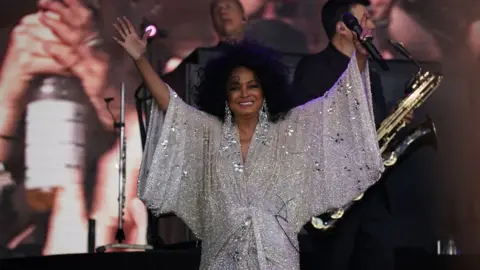 PA Media Diana Ross