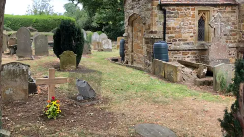 BBC/Martin Heath victim's grave