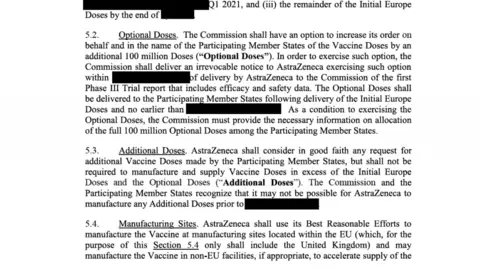 EU/AstraZeneca contract