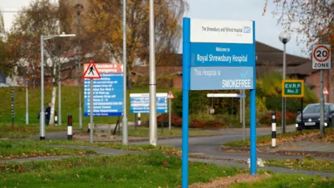 Getty Images Royal Shrewsbury Hospital