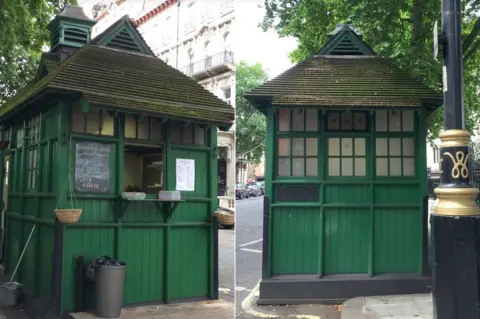 Historic England Ends of the shelter