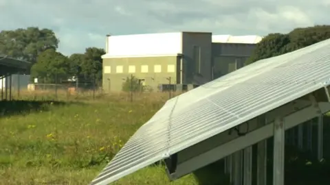 BBC Buildings with solar panels