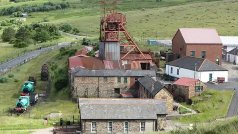 Gareth James Big Pit mining museum, Blaenavon
