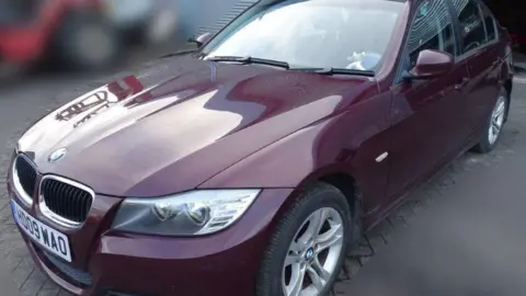 Metropolitan Police Sergei Skripal's red car