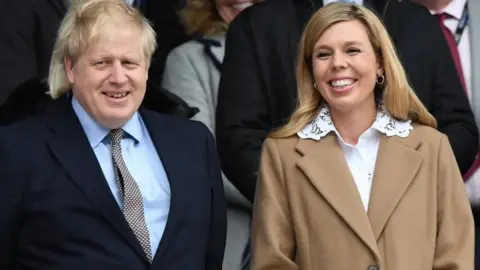 EPA Boris Johnson and Carrie Symonds